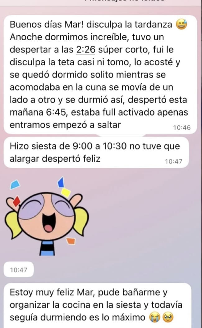 Testimonio Sleep Bunny Club 2